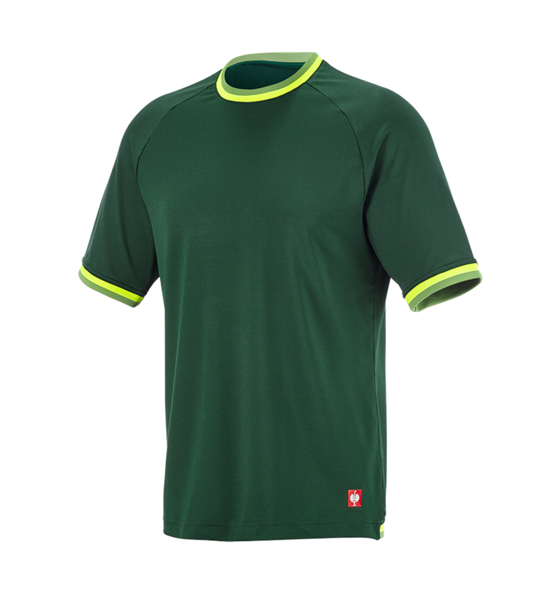 Maglie | Pullover | Camicie: T-shirt funzionale e.s.ambition + verde/giallo fluo 6