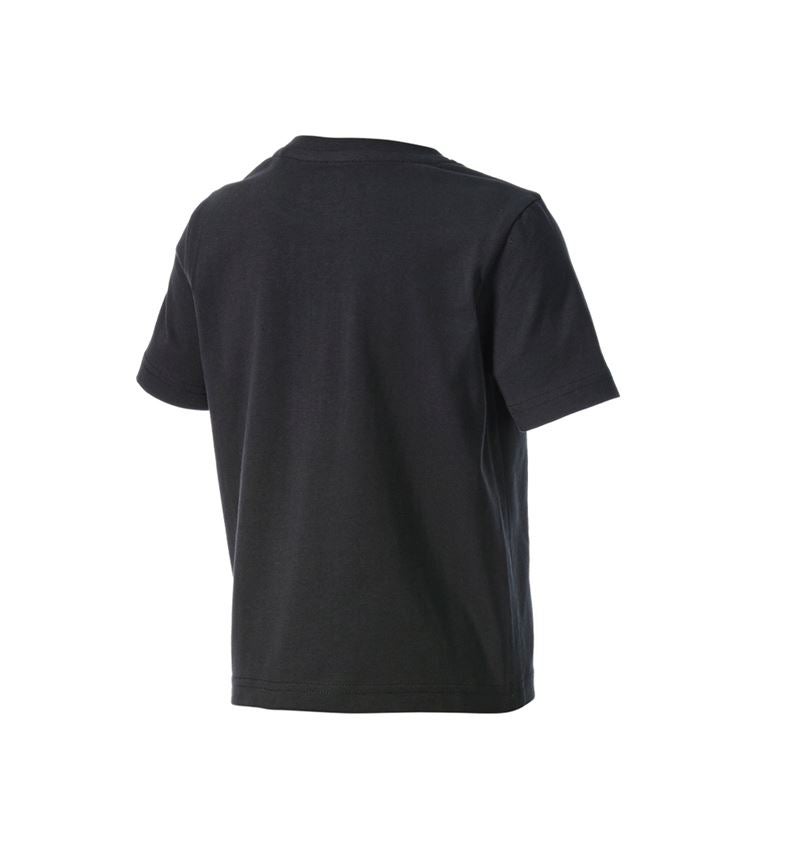 Maglie | Pullover | T-Shirt: e.s. t-shirt strauss works, bambino + nero/bianco 1