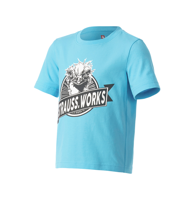 Abbigliamento: e.s. t-shirt strauss works, bambino + turchese lapis 4