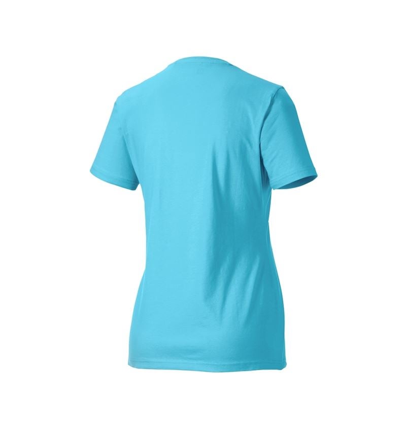 Abbigliamento: e.s. t-shirt strauss works, donna + turchese lapis 5