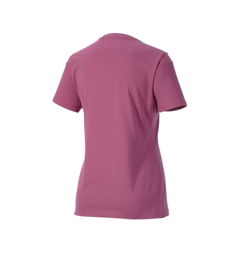 Maglie | Pullover | Bluse: e.s. t-shirt strauss works, donna + rosa tara 4