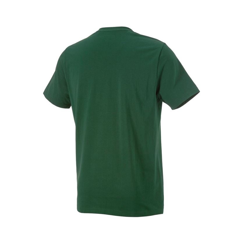 Maglie | Pullover | Camicie: e.s. t-shirt strauss works + verde 1
