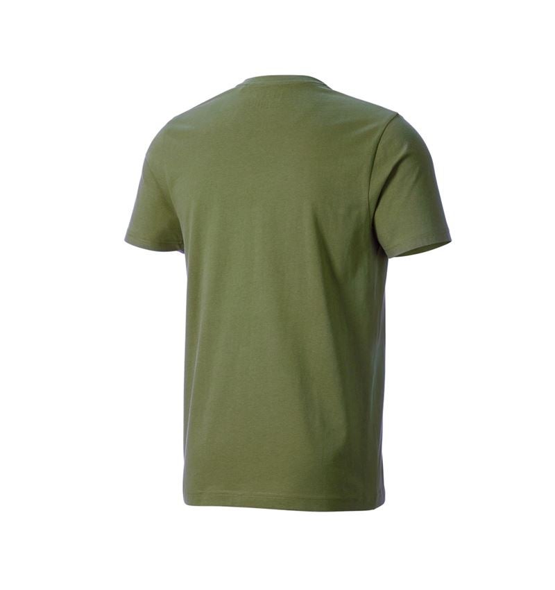 Maglie | Pullover | Camicie: T-shirt e.s.iconic works + verde montagna 4