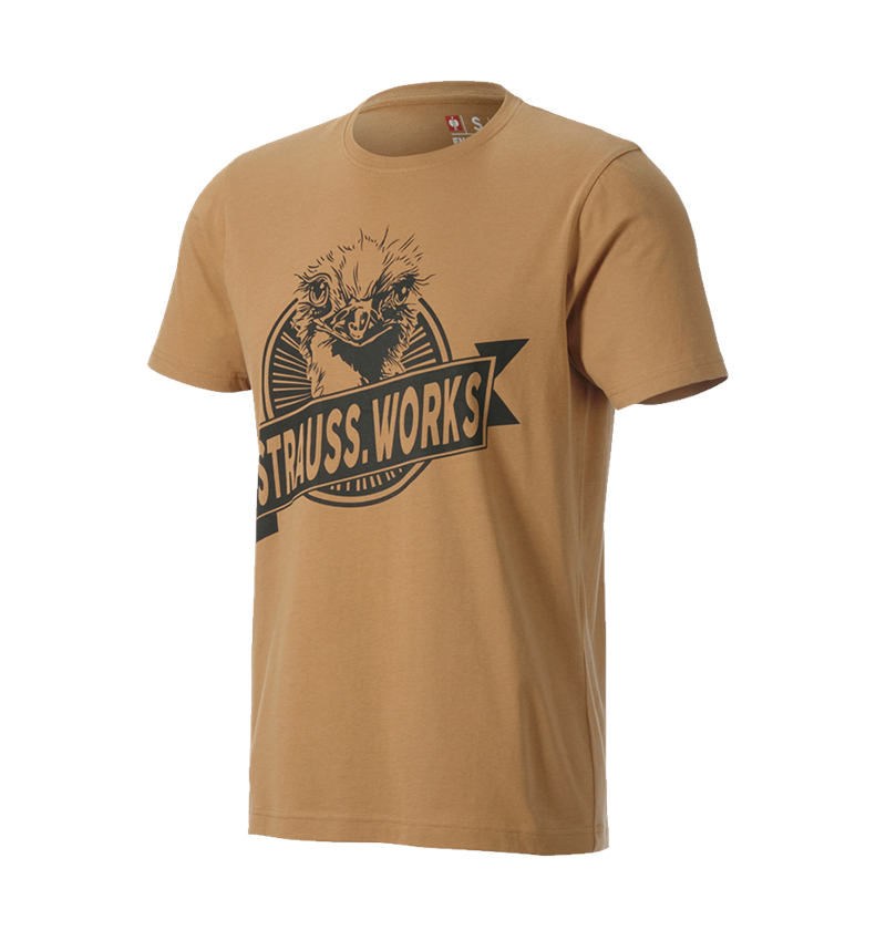 Abbigliamento: T-shirt e.s.iconic works + marrone mandorla 2