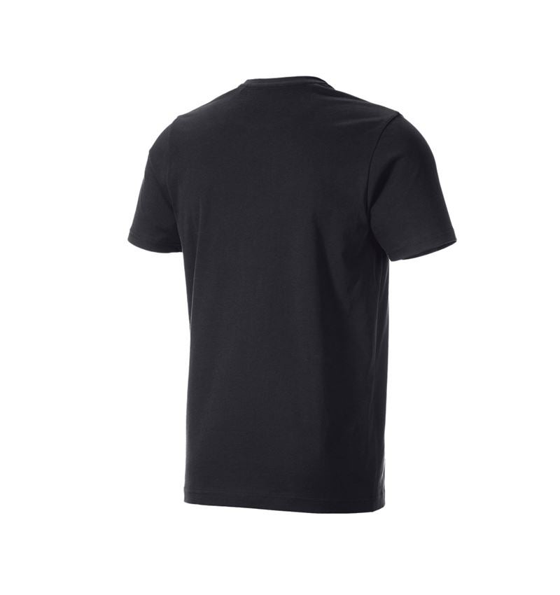 Shirts & Co.: T-Shirt e.s.iconic works + schwarz 4
