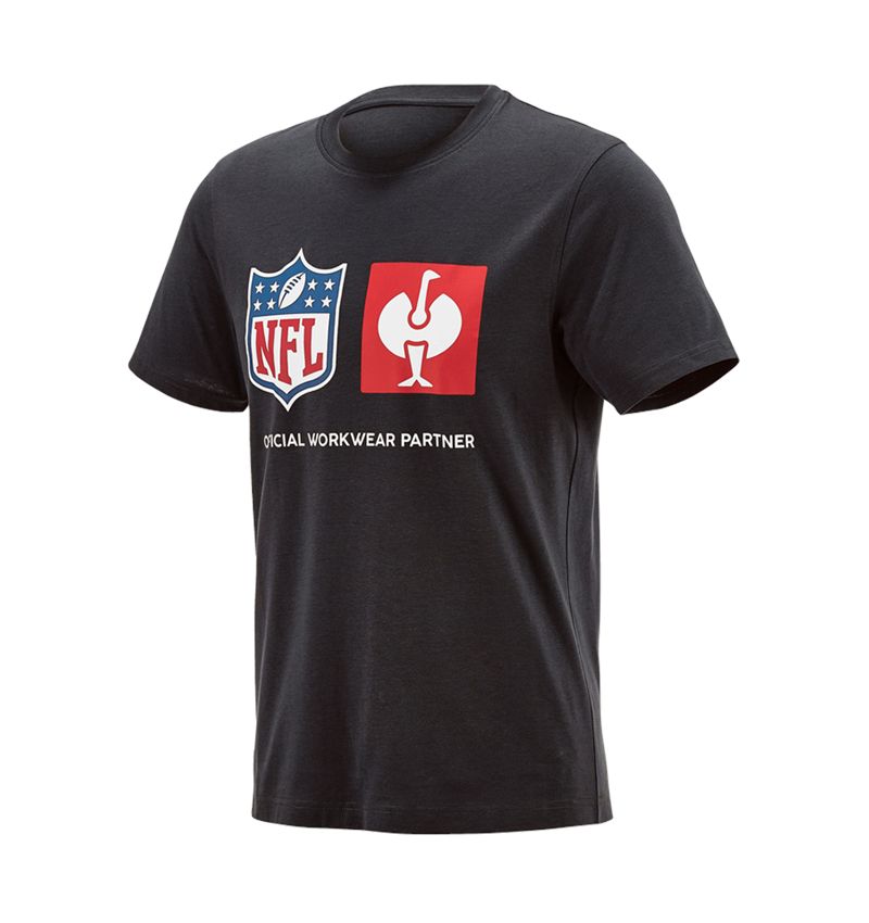 Shirts & Co.: NFL T-Shirt cotton + schwarz 6