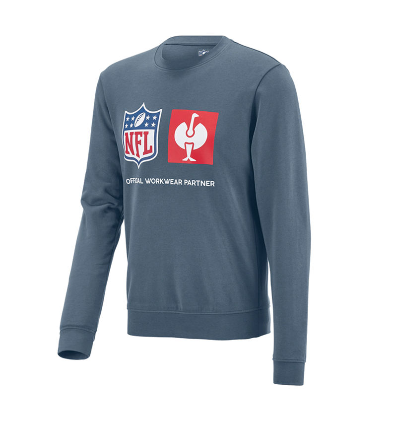 Collaborazioni: NFL Sweatshirt cotton + blu ossido 5