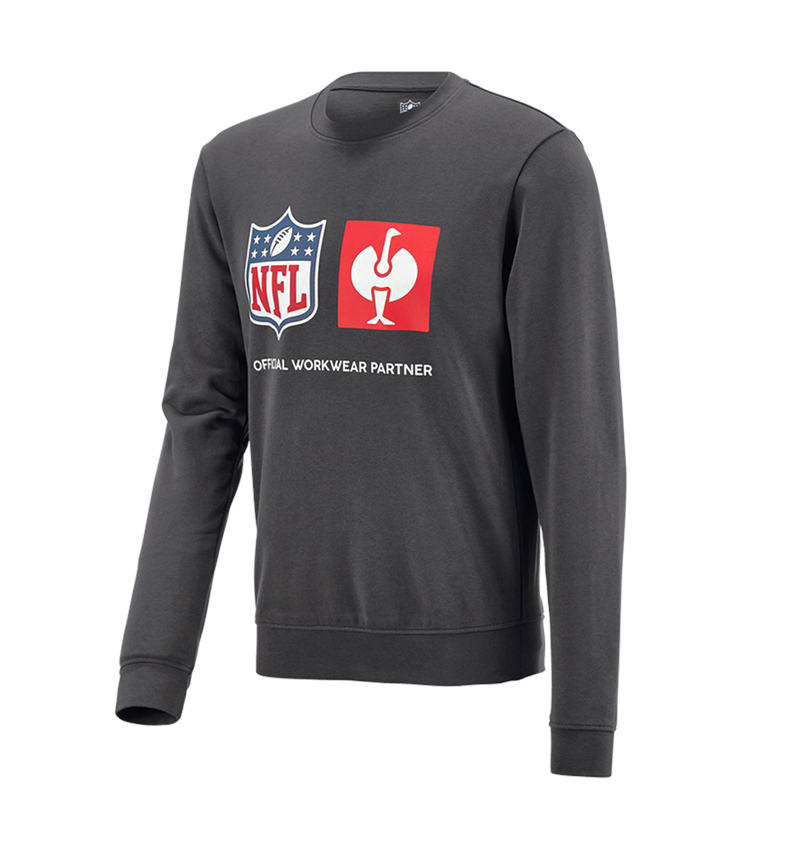 Collaborazioni: NFL Sweatshirt cotton + grigio carbone 4