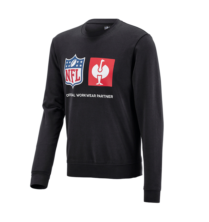 Bekleidung: NFL Sweatshirt cotton + schwarz 3