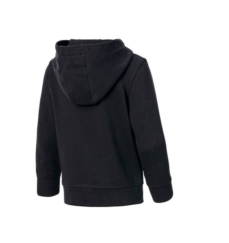 Bekleidung: Hoody-Sweatshirt e.s.iconic works, Kinder + schwarz 3