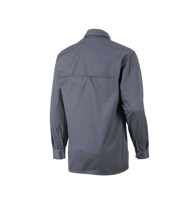 Maglie | Pullover | Camicie: Camicia da lavoro e.s.classic, a manica lunga + grigio 3
