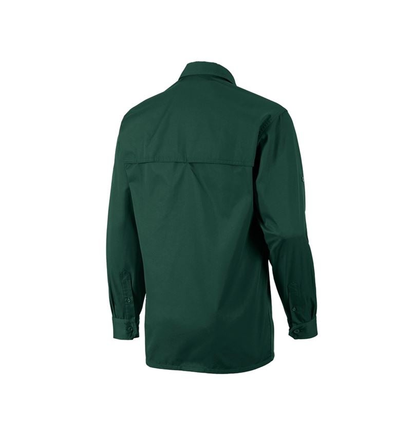 Maglie | Pullover | Camicie: Camicia da lavoro e.s.classic, a manica lunga + verde 1