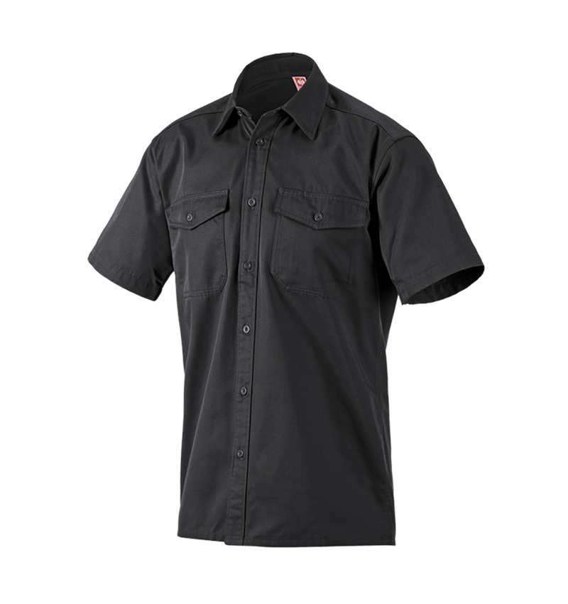 Maglie | Pullover | Camicie: Camicia da lavoro e.s.classic, a manica corta + nero 2