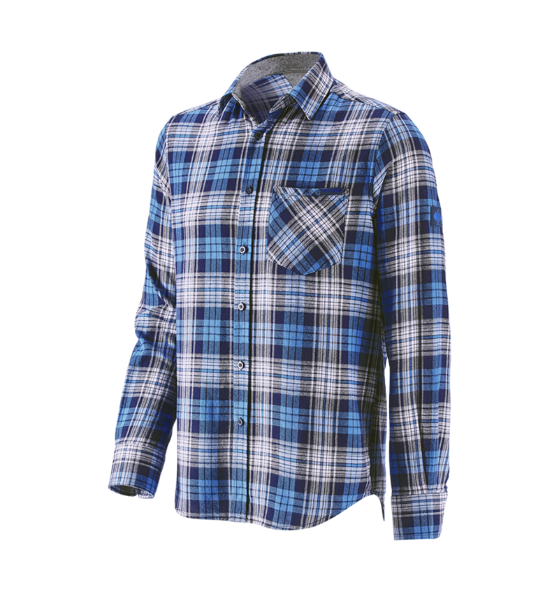 Maglie | Pullover | Camicie: Camicia a scacchi e.s.vintage + blu artico a scacchi 2