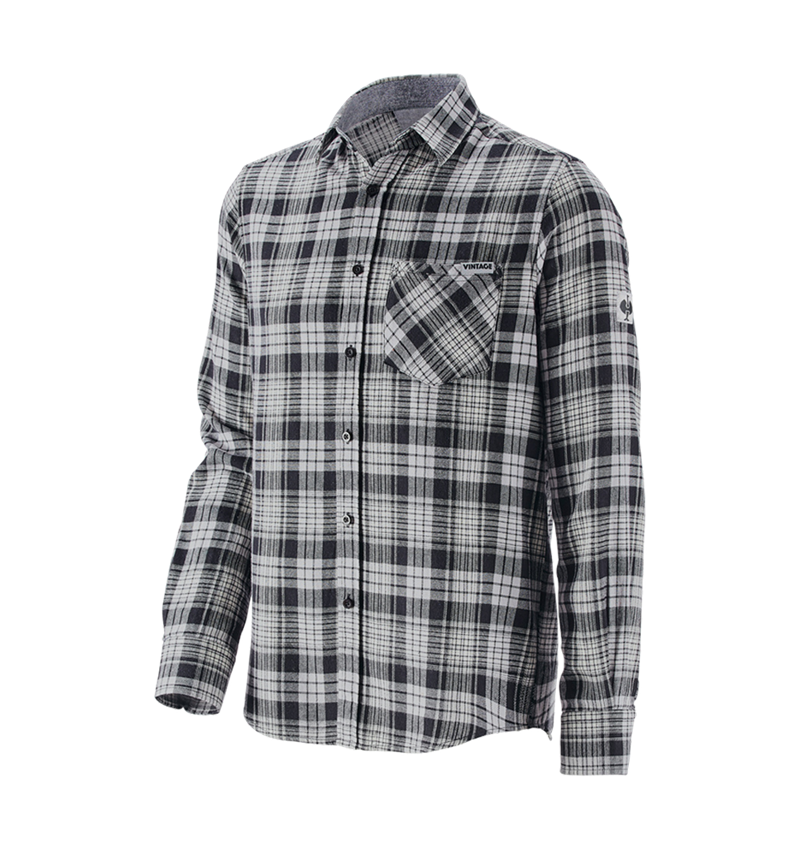 Maglie | Pullover | Camicie: Camicia a scacchi e.s.vintage + nero a scacchi 2