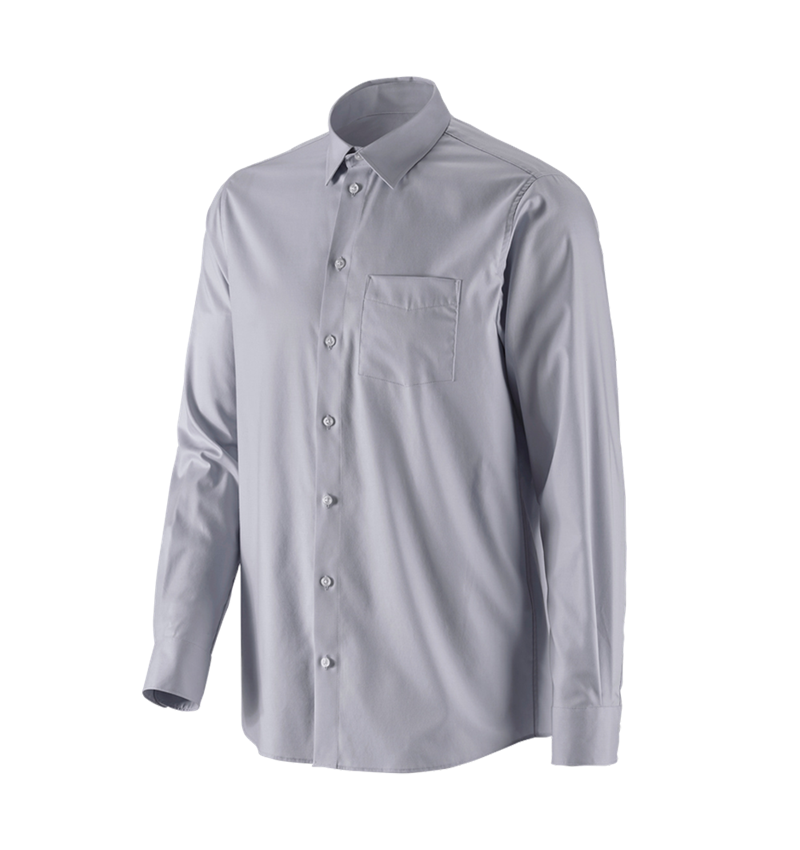 Maglie | Pullover | Camicie: e.s. camicia Business cotton stretch, comfort fit + grigio nebbia 5