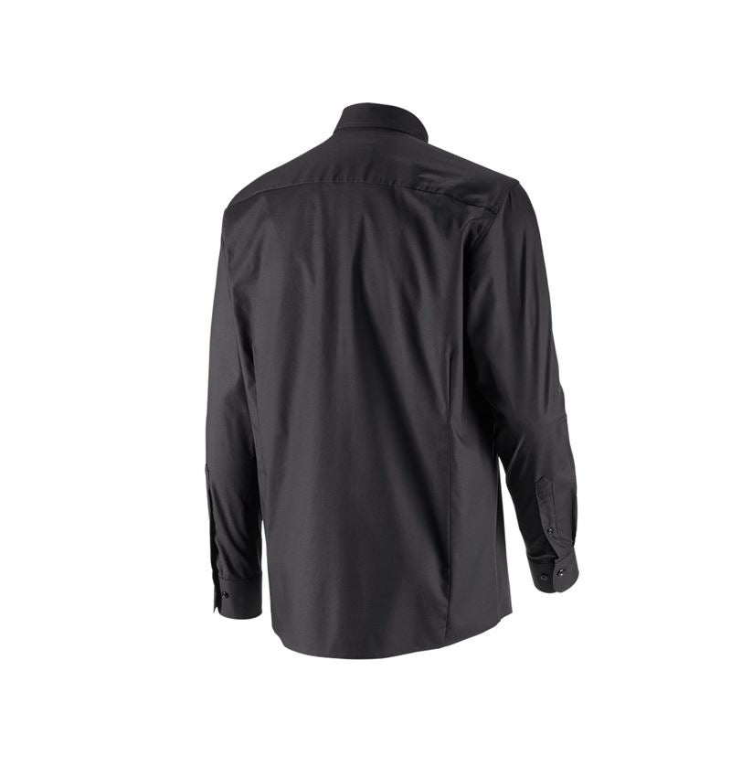 Maglie | Pullover | Camicie: e.s. camicia Business cotton stretch, comfort fit + nero 5