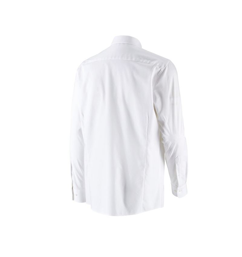 Maglie | Pullover | Camicie: e.s. camicia Business cotton stretch, comfort fit + bianco 5