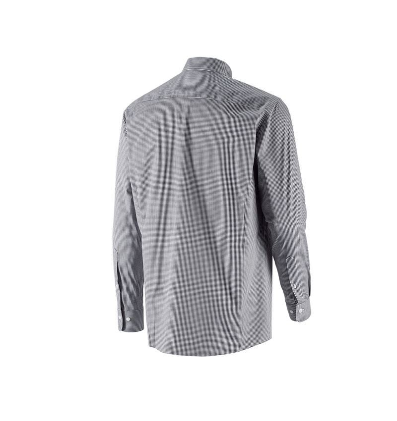 Temi: e.s. camicia Business cotton stretch, comfort fit + nero a scacchi 5