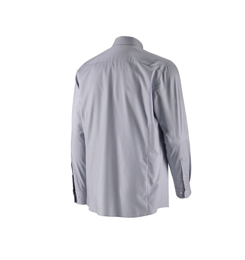 Maglie | Pullover | Camicie: e.s. camicia Business cotton stretch, comfort fit + grigio nebbia 6