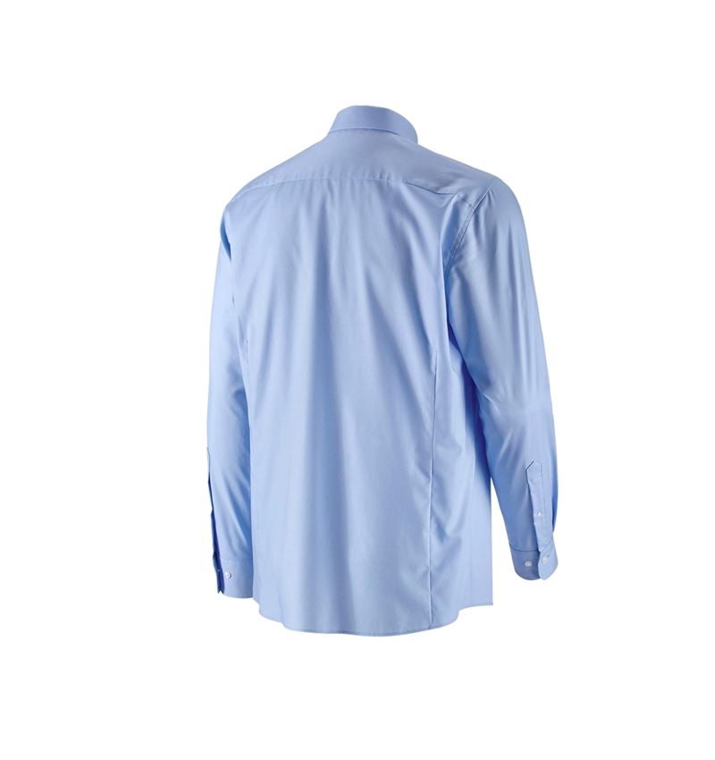 Maglie | Pullover | Camicie: e.s. camicia Business cotton stretch, comfort fit + blu gelo 5