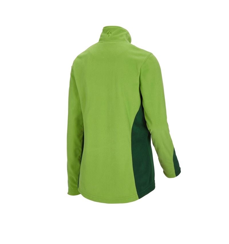Maglie | Pullover | Bluse: Troyer in pile e.s.motion 2020, donna + verde/verde mare 3