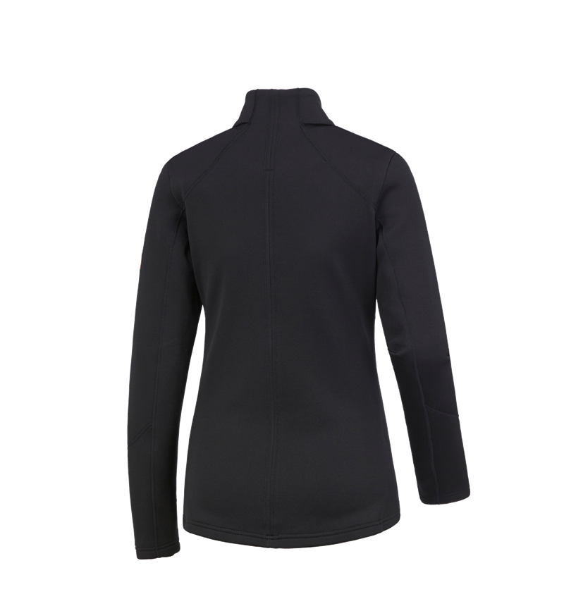 Maglie | Pullover | Bluse: e.s. giacca funzionale melange, donna + nero 1