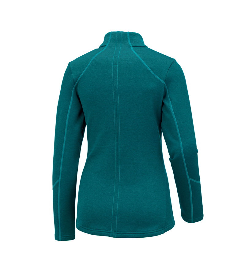 Maglie | Pullover | Bluse: e.s. giacca funzionale melange, donna + oceano melange 1