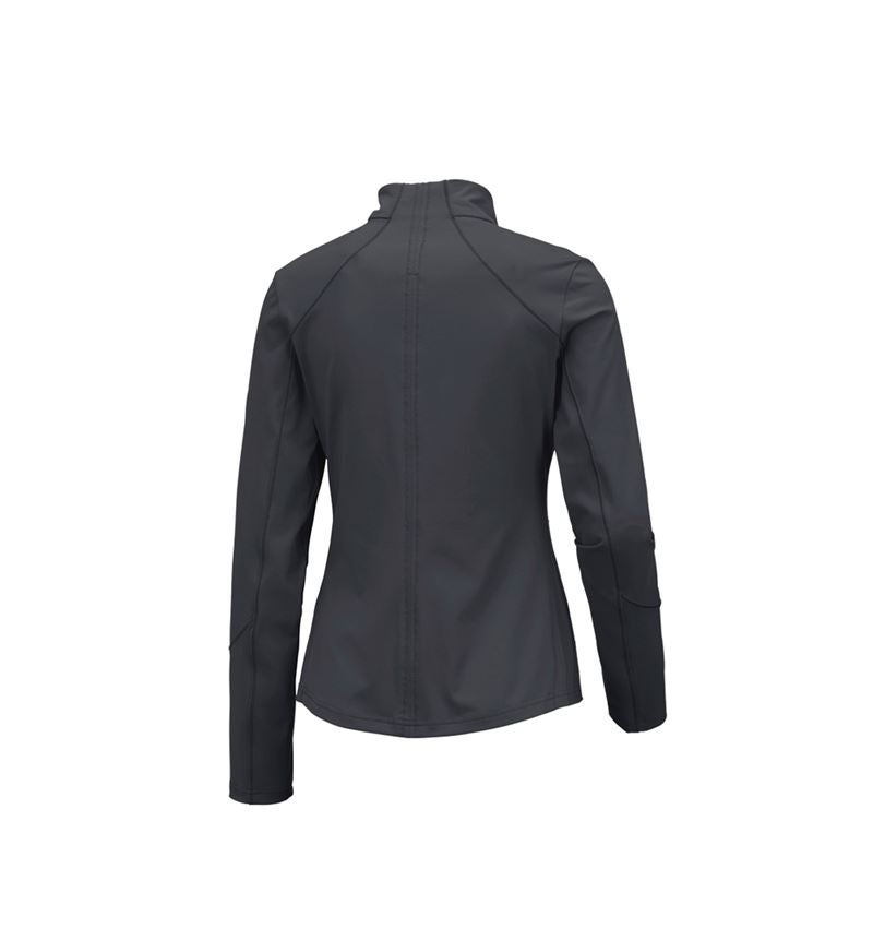 Maglie | Pullover | Bluse: e.s. giacca funzionale solid, donna + antracite  2