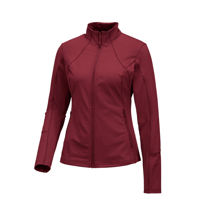 Maglie | Pullover | Bluse: e.s. giacca funzionale solid, donna + rubino 1