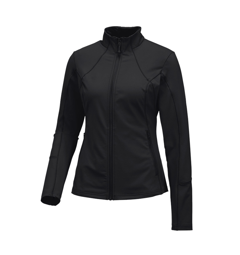 Maglie | Pullover | Bluse: e.s. giacca funzionale solid, donna + nero 1