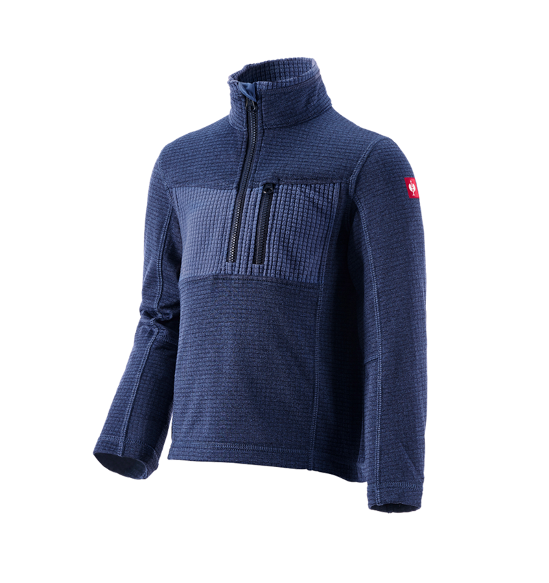 Maglie | Pullover | T-Shirt: Troyer climacell e.s.dynashield, bambino + pacifico melange 2