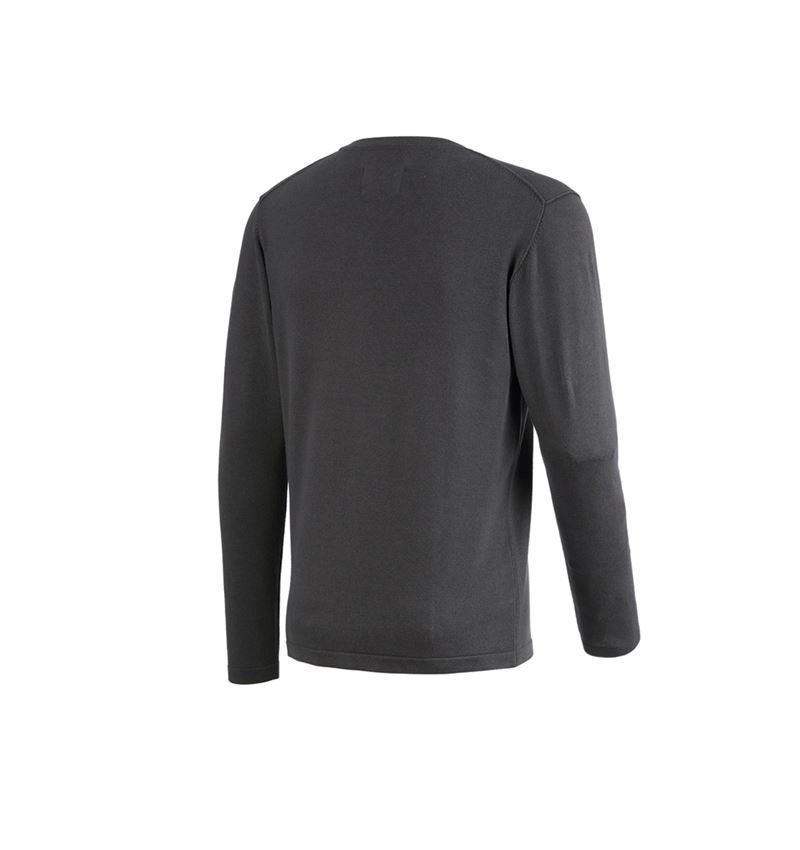 Maglie | Pullover | Camicie: Pullover in maglia e.s.iconic + grigio carbone 9