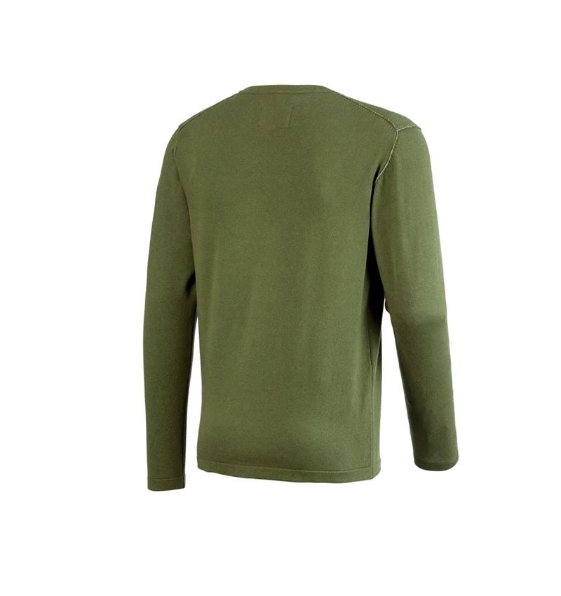 Maglie | Pullover | Camicie: Pullover in maglia e.s.iconic + verde montagna 8