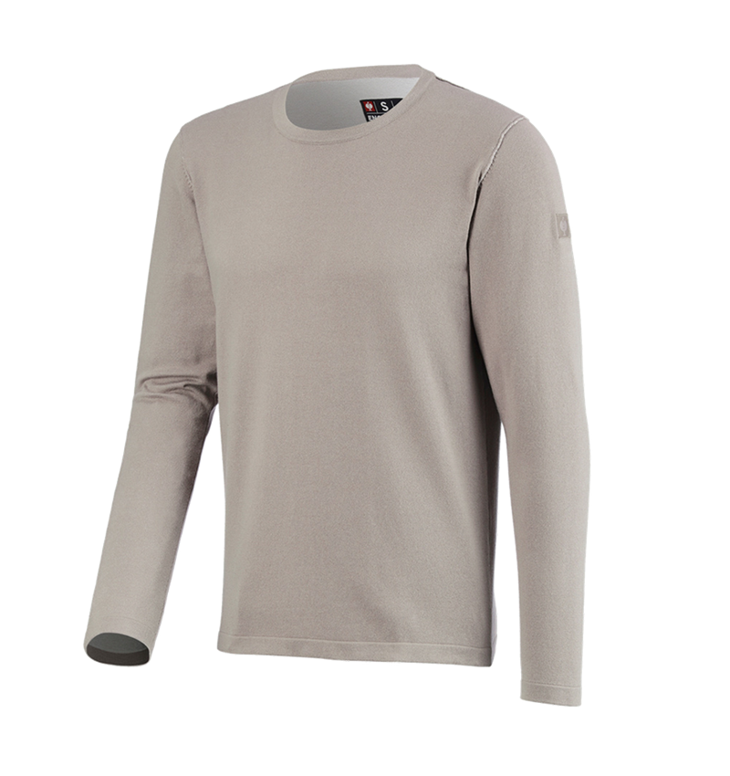 Maglie | Pullover | Camicie: Pullover in maglia e.s.iconic + grigio delfino 7
