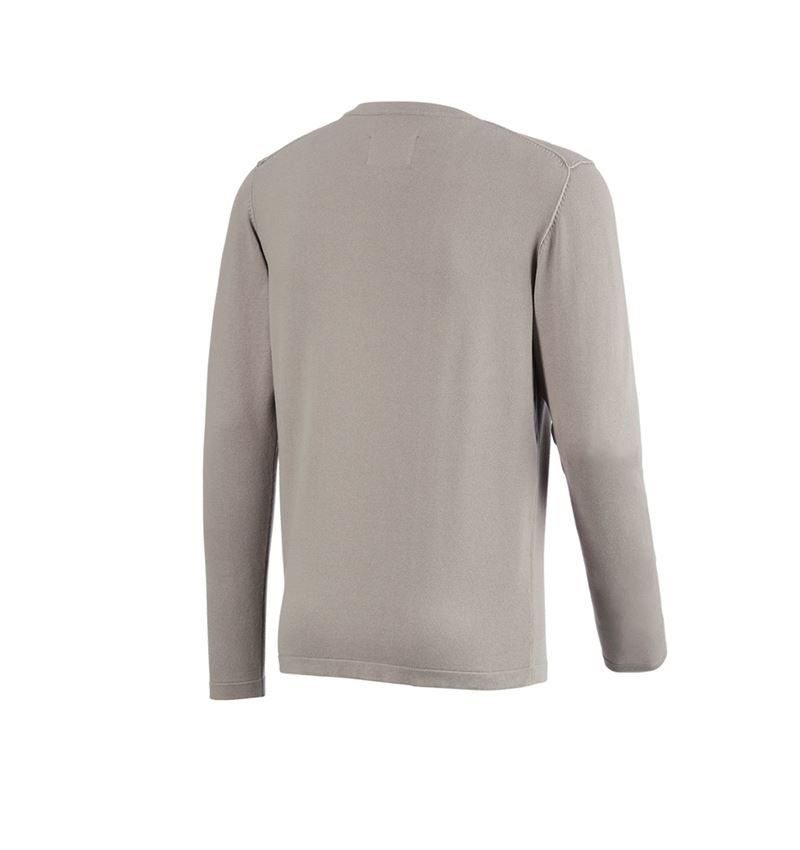 Maglie | Pullover | Camicie: Pullover in maglia e.s.iconic + grigio delfino 8