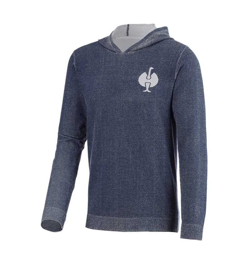 Maglie | Pullover | Camicie: e.s. Homewear Hoody + blu profondo 1