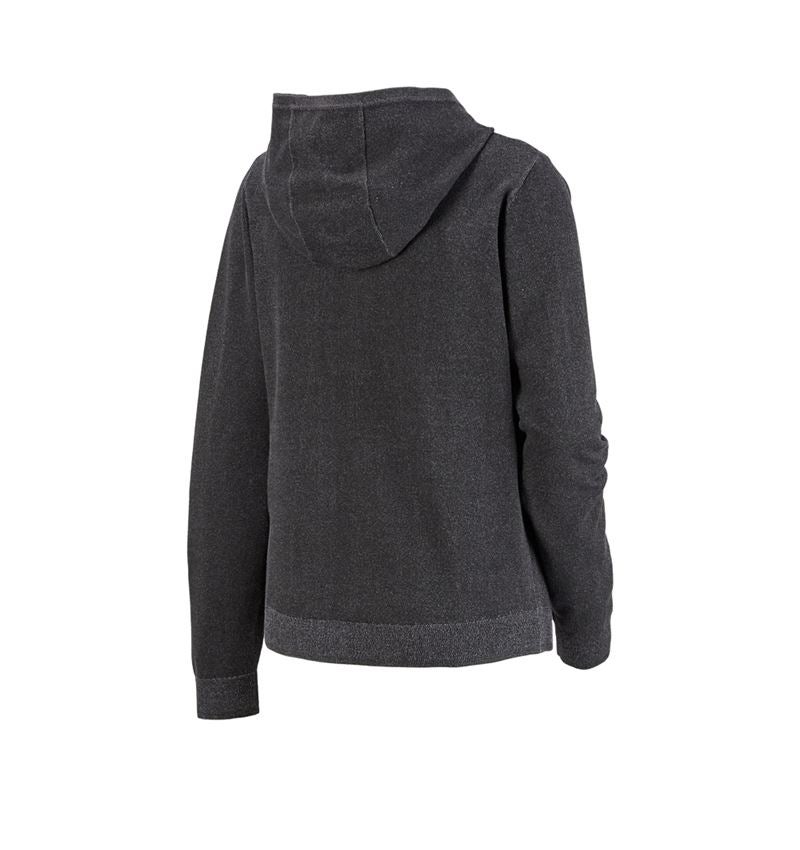 Maglie | Pullover | Camicie: e.s. Homewear Hoody, donna + nero 4