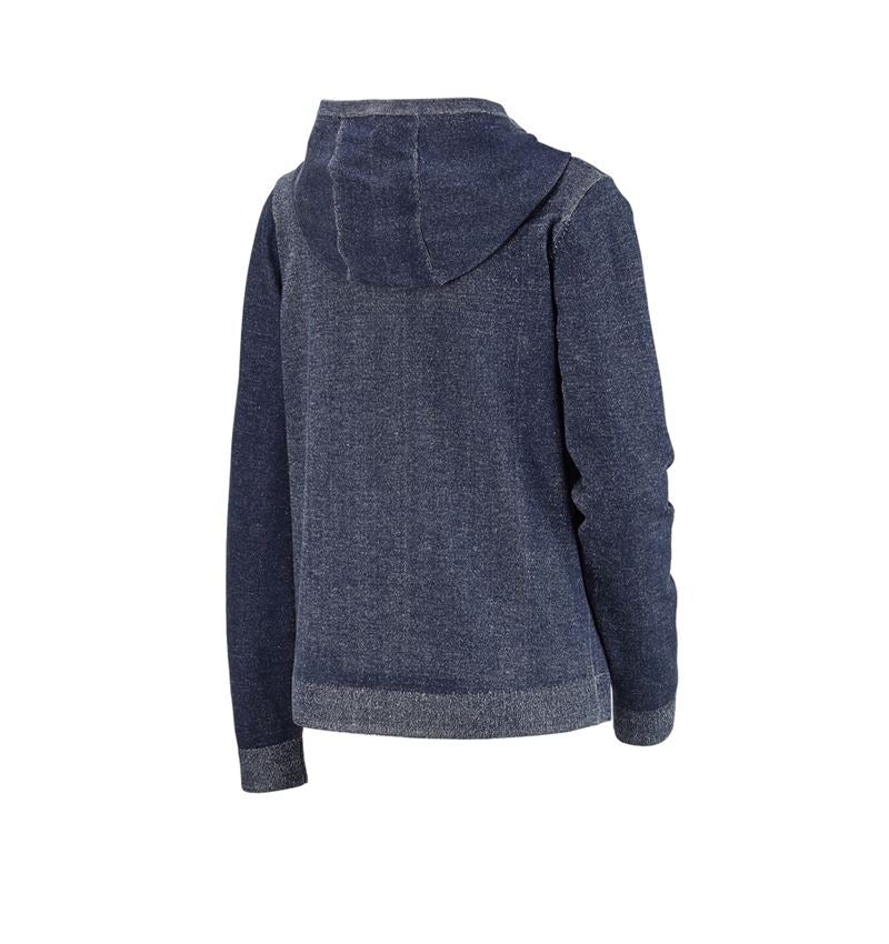 Maglie | Pullover | Camicie: e.s. Homewear Hoody, donna + blu profondo 4
