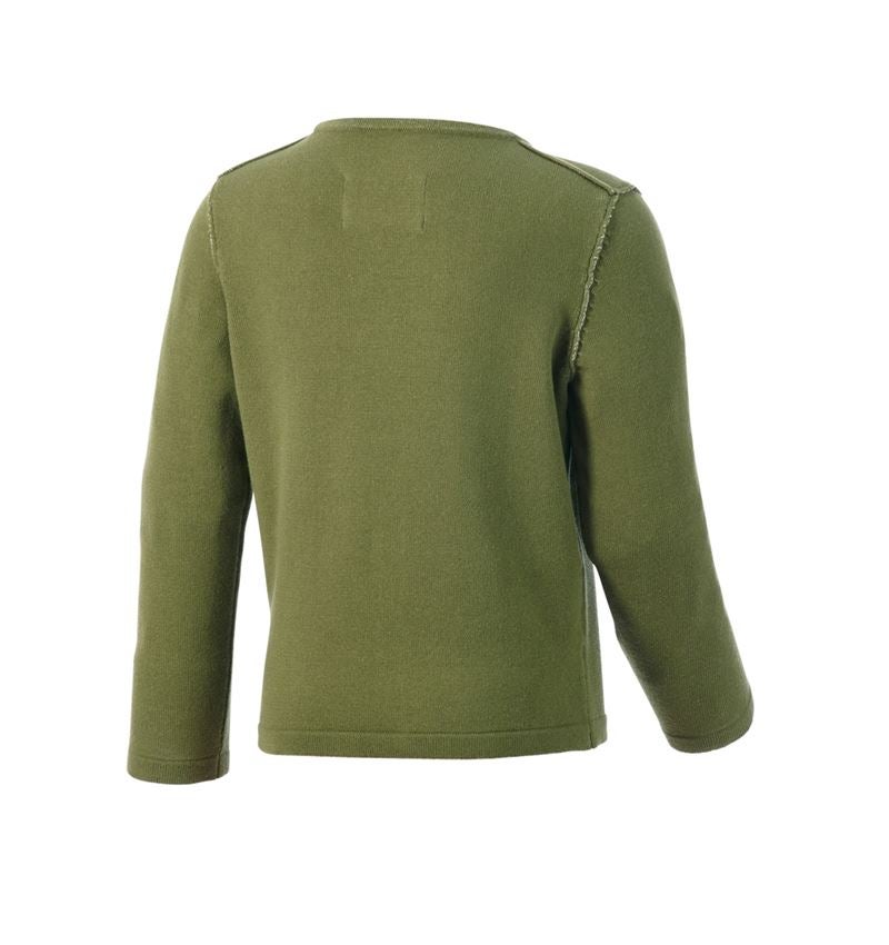 Maglie | Pullover | T-Shirt: Pullover in maglia e.s.iconic, bambino + verde montagna 6