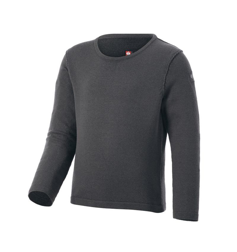 Maglie | Pullover | T-Shirt: Pullover in maglia e.s.iconic, bambino + grigio carbone 3