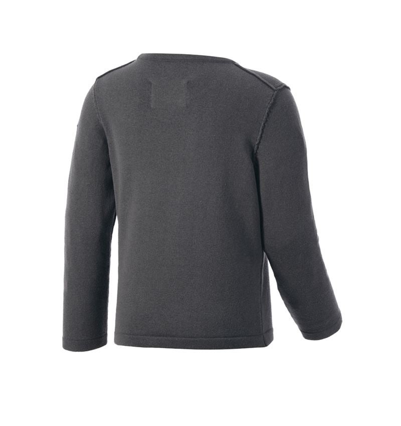 Maglie | Pullover | T-Shirt: Pullover in maglia e.s.iconic, bambino + grigio carbone 4