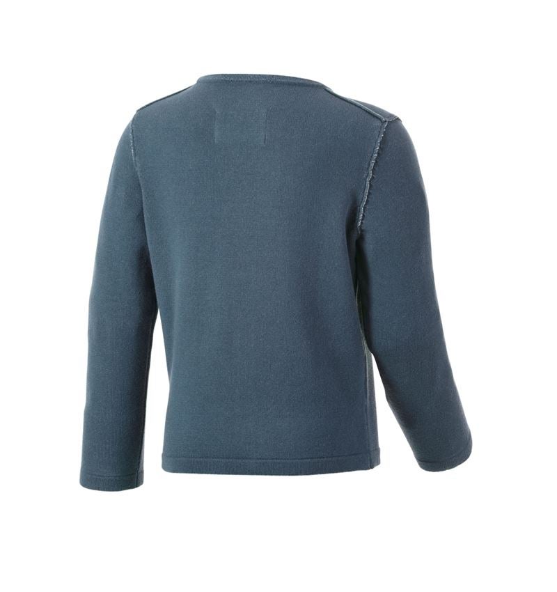 Maglie | Pullover | T-Shirt: Pullover in maglia e.s.iconic, bambino + blu ossido 9