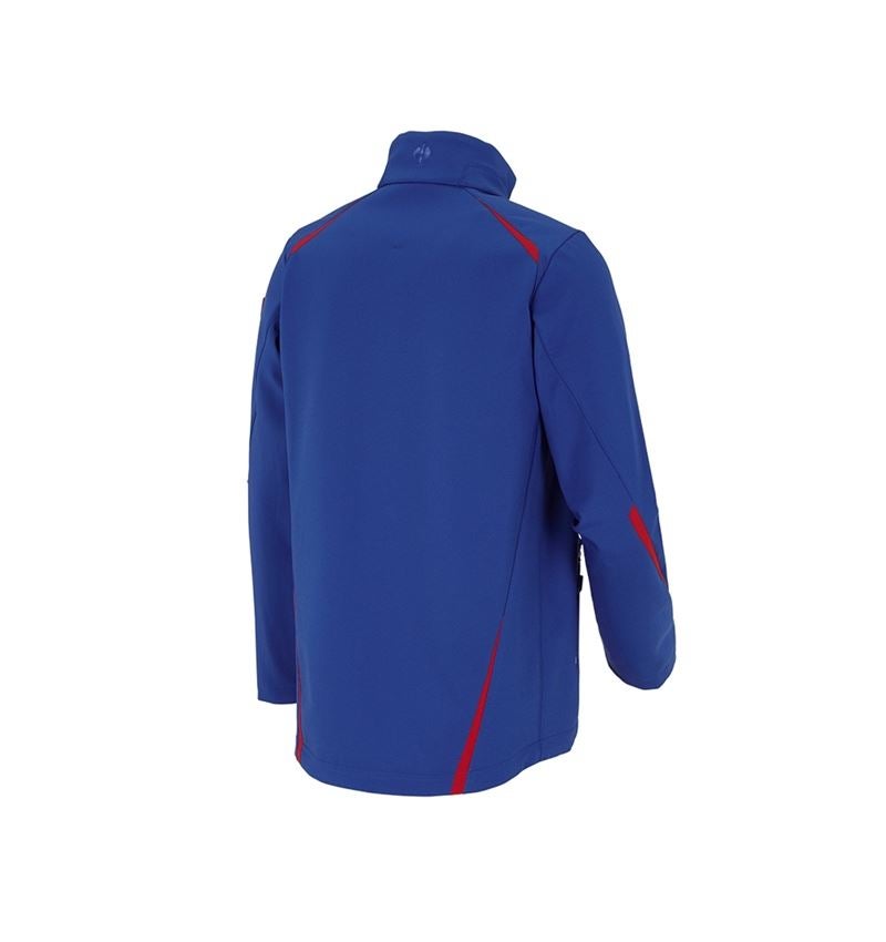 Giacche: Giacca Softshell e.s.motion 2020 + blu reale/rosso fuoco 4