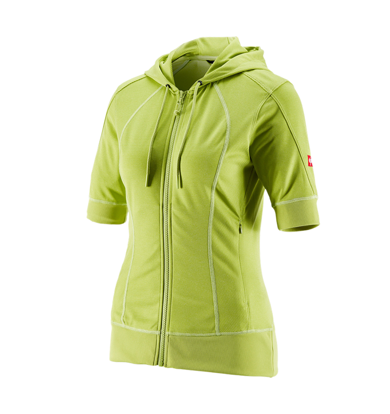 Maglie | Pullover | Bluse: e.s. giacca funz. c. cappuc. stripe, manica 3/4,d. + verde maggio 1