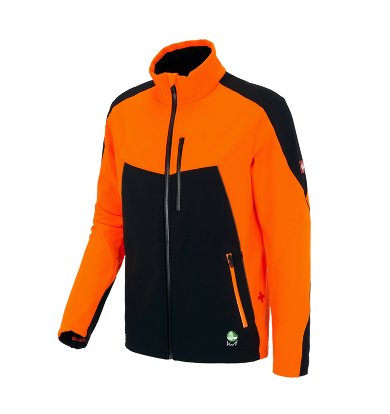 Abbigliamento forestale / antitaglio: Giacca forestale e.s.vision + arancio fluo/nero 2