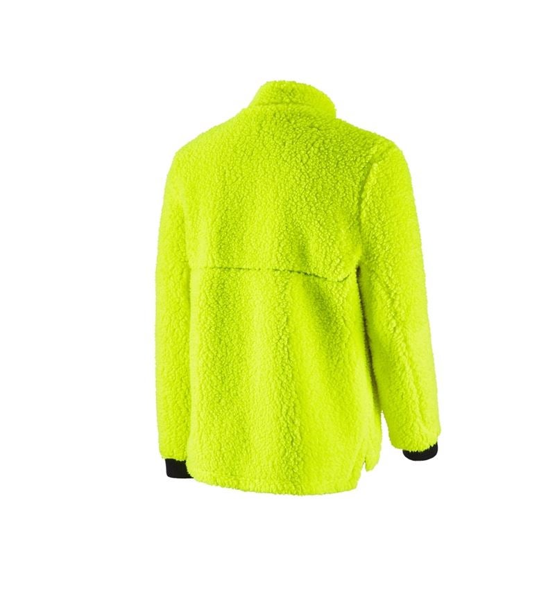 Giacche: e.s. giacca forestale in finta pelliccia + giallo fluo 3