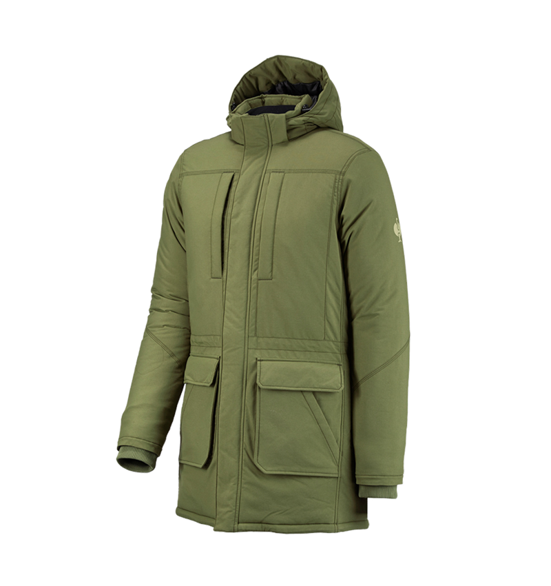 Giacche: Parka e.s.iconic + verde montagna 5