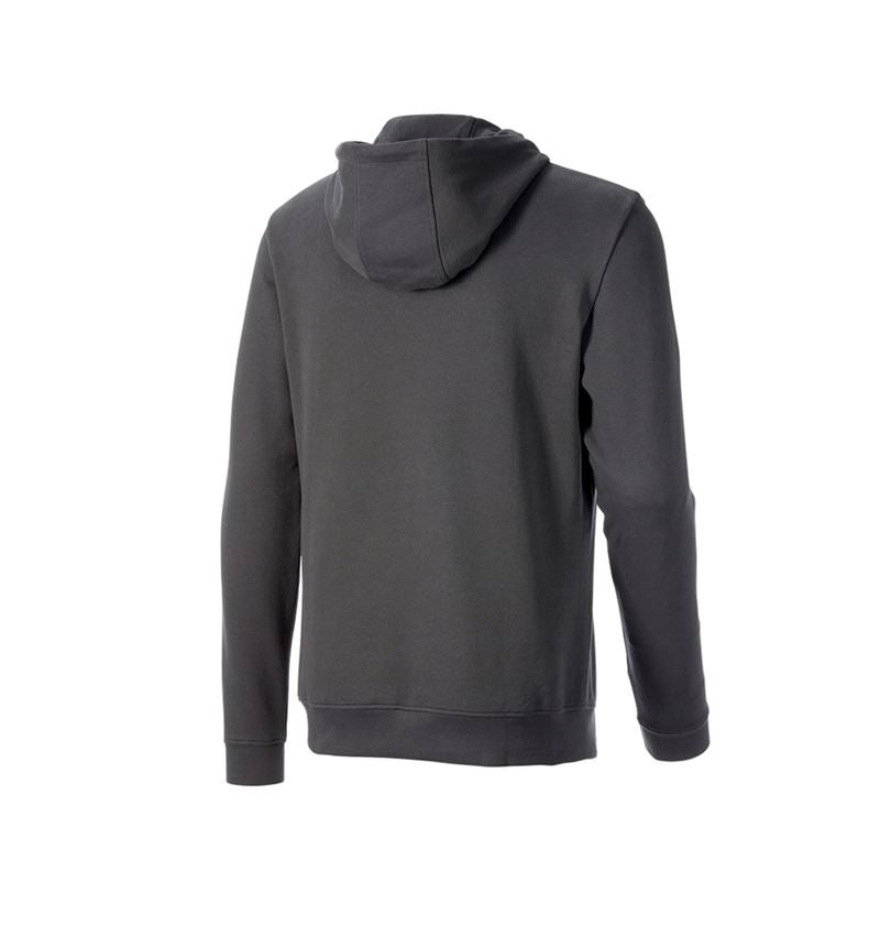Maglie | Pullover | Camicie: Hoody-felpa e.s.iconic works + grigio carbone 4