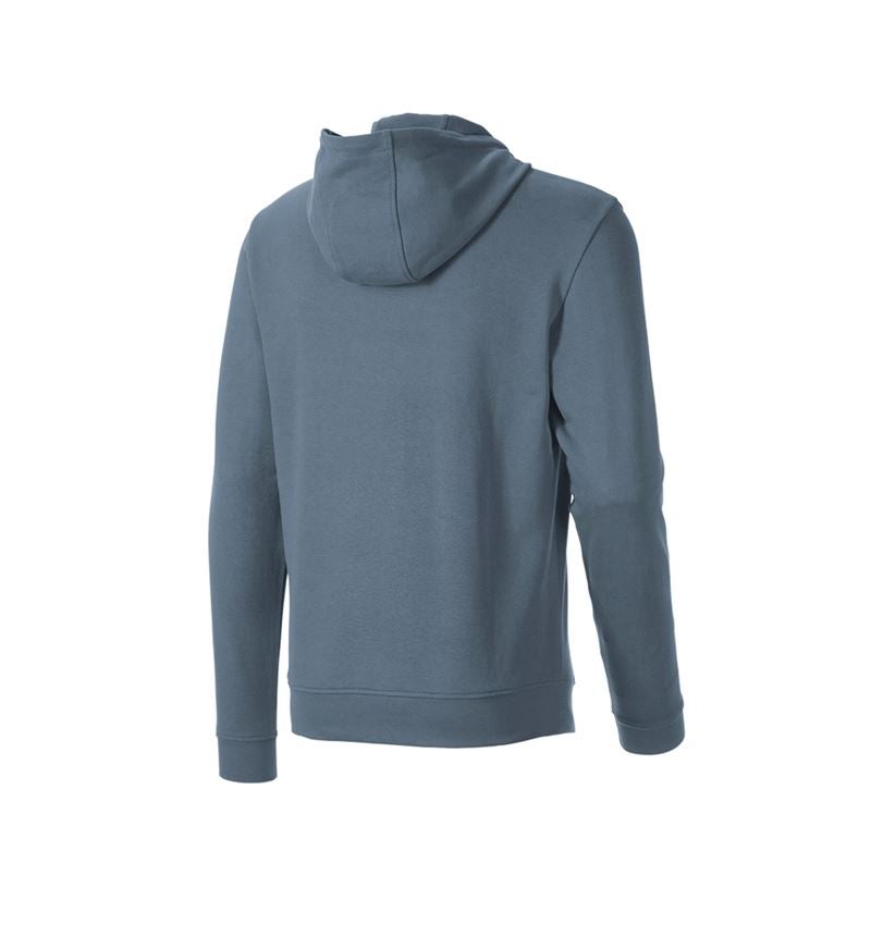 Bekleidung: Hoody-Sweatshirt e.s.iconic works + oxidblau 4